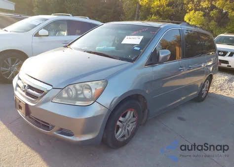 2006 Honda Odyssey Ex-L from USA, damaged, VIN 5FNRL38706B047203